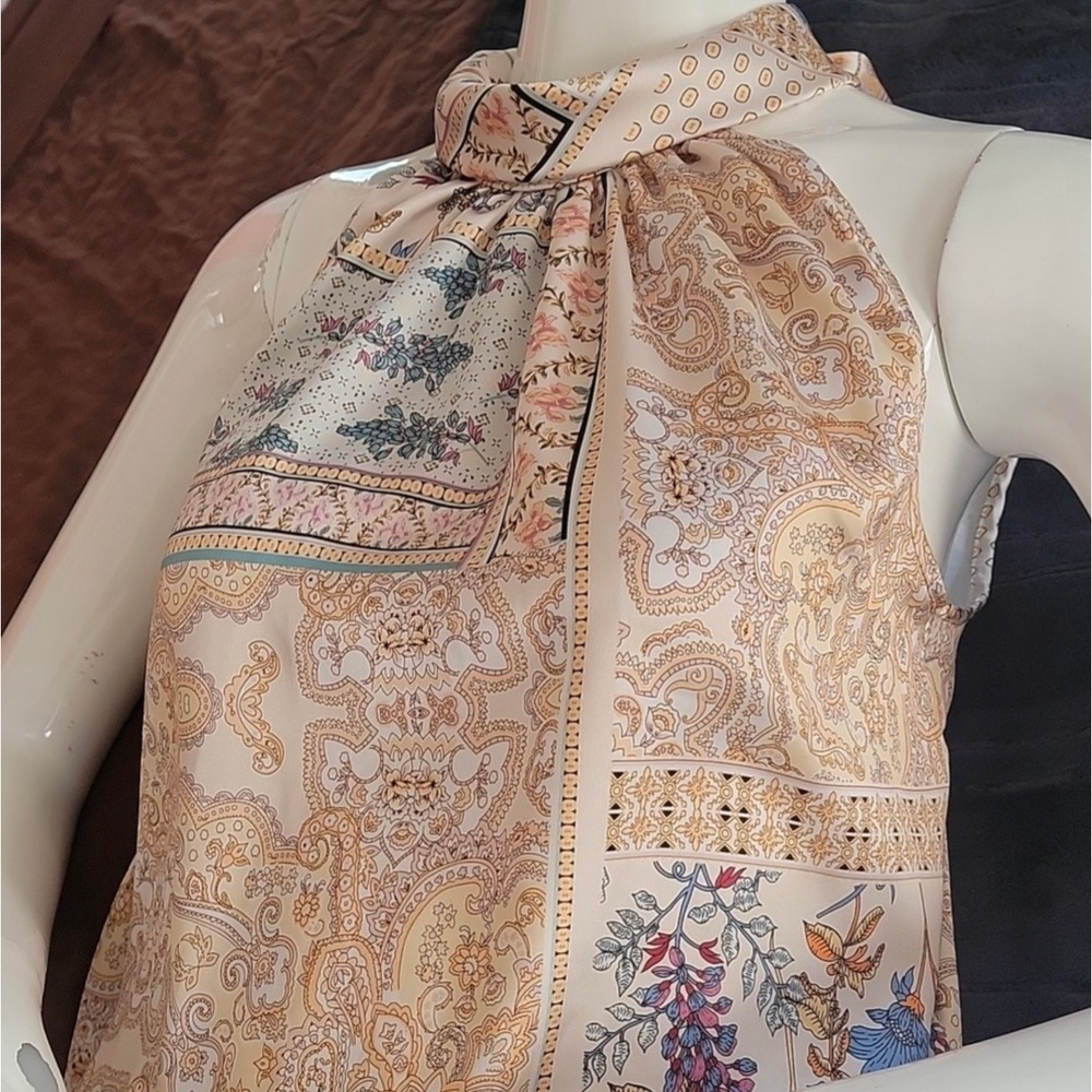 Rachel Zoe Multicolor Paisley Blouse